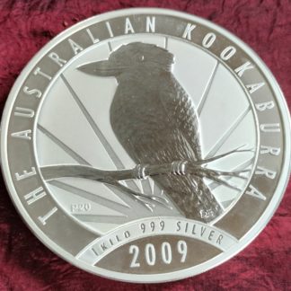 Silbermünze 1 Kilogramm Kookaburra